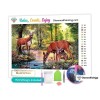 Deer in the Spring Paint By Diamonds Kit